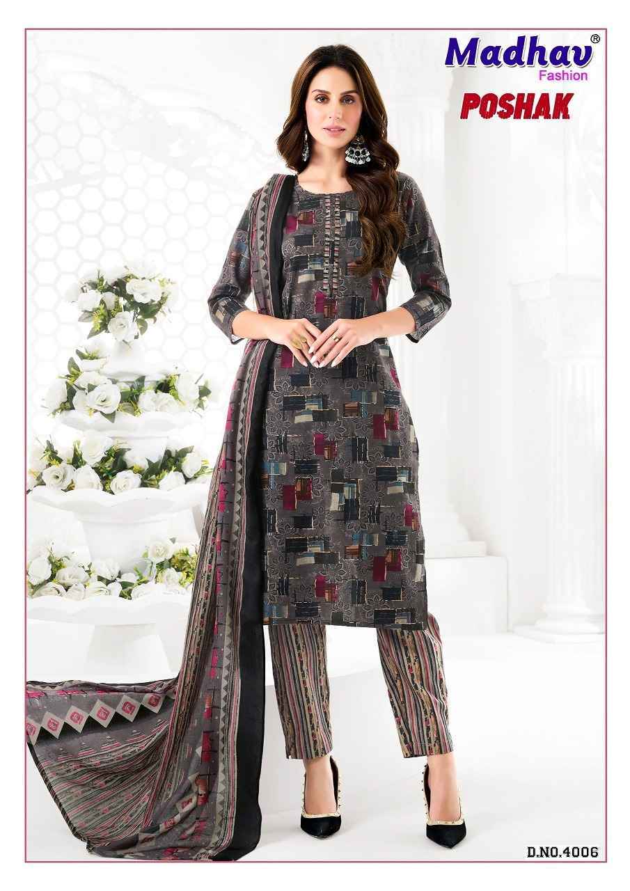 Madhav Fashion Poshak Vol-4 Readymade Cotton Dress ((10 pcs Catalogue)