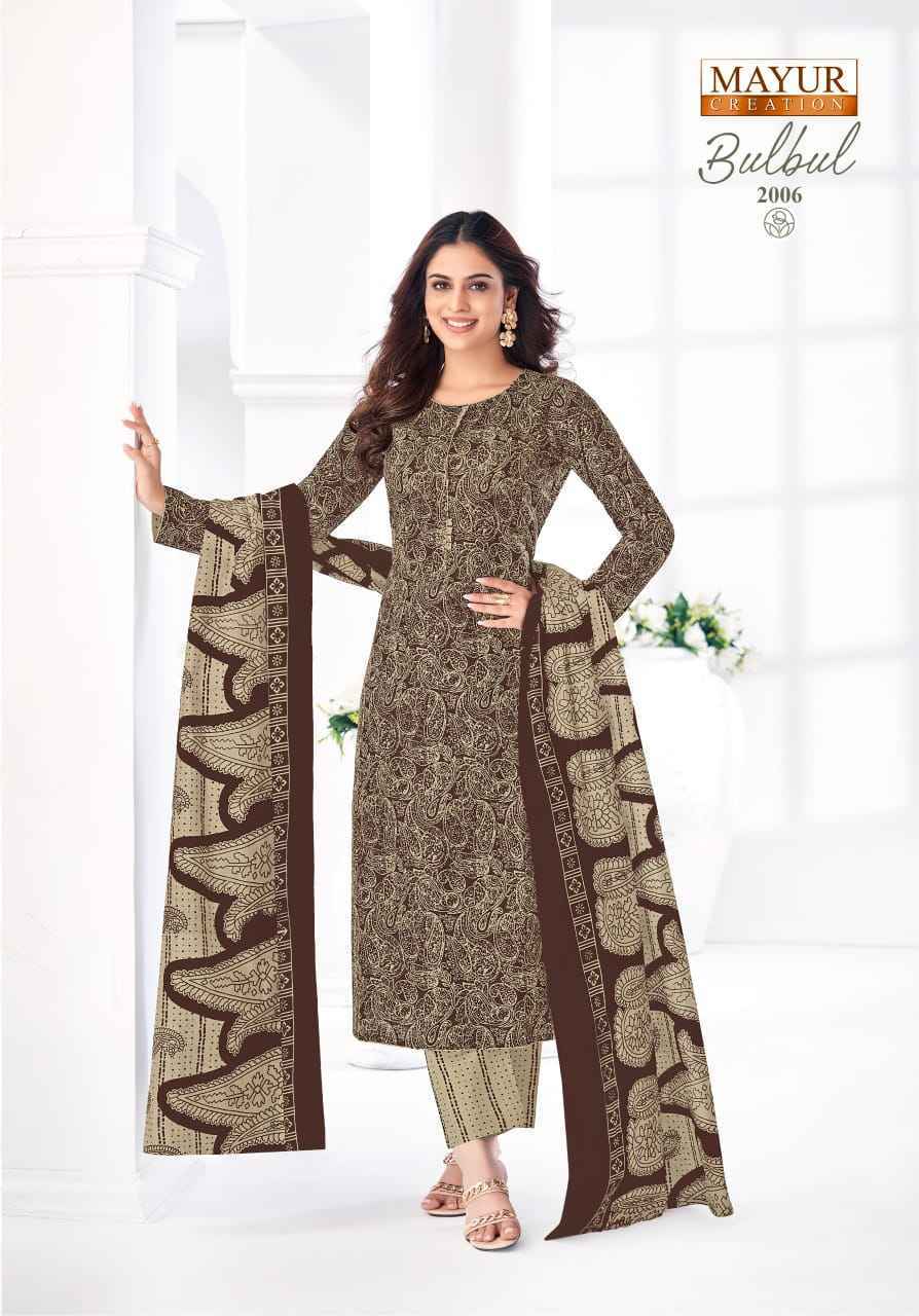 Mayur Creation Bulbul Vol 2 Readymade Cotton Dress 10 pcs Catalogue