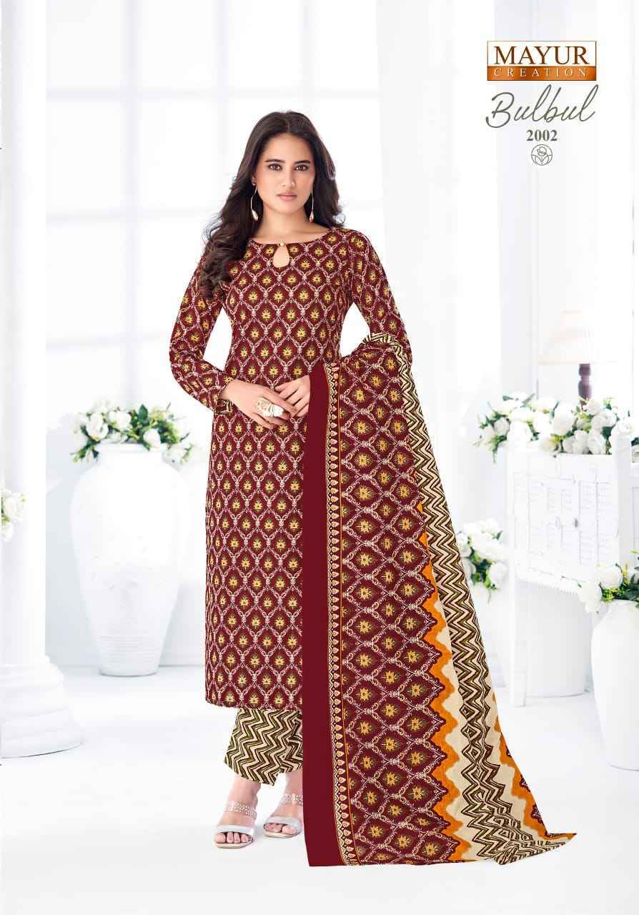 Mayur Creation Bulbul Vol 2 Readymade Cotton Dress 10 pcs Catalogue