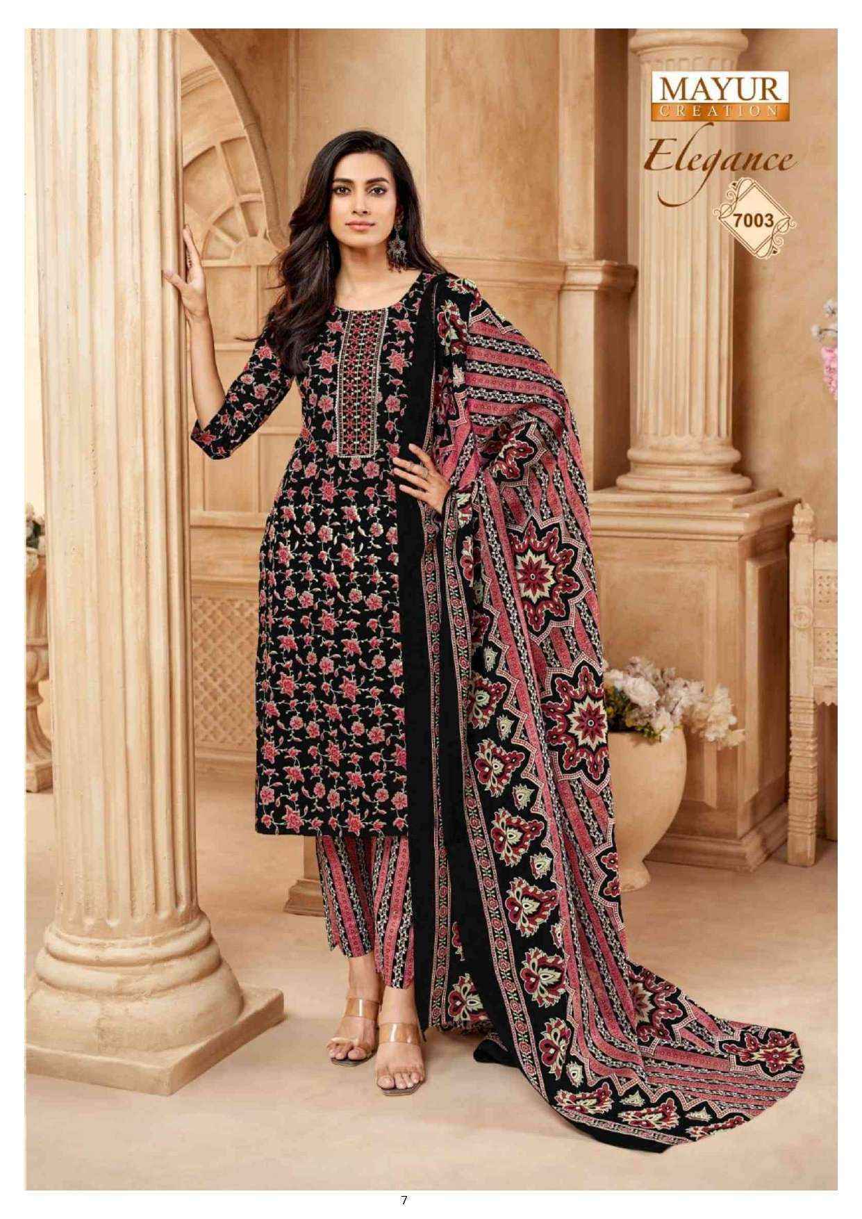 Mayur Creation Elegance Vol-7 Cotton Dress Material (10 pcs Catalogue)