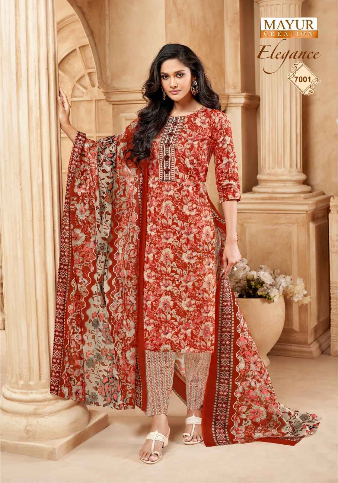 Mayur Creation Elegance Vol 7 Readymade Cotton Dress 10 pcs Catalogue