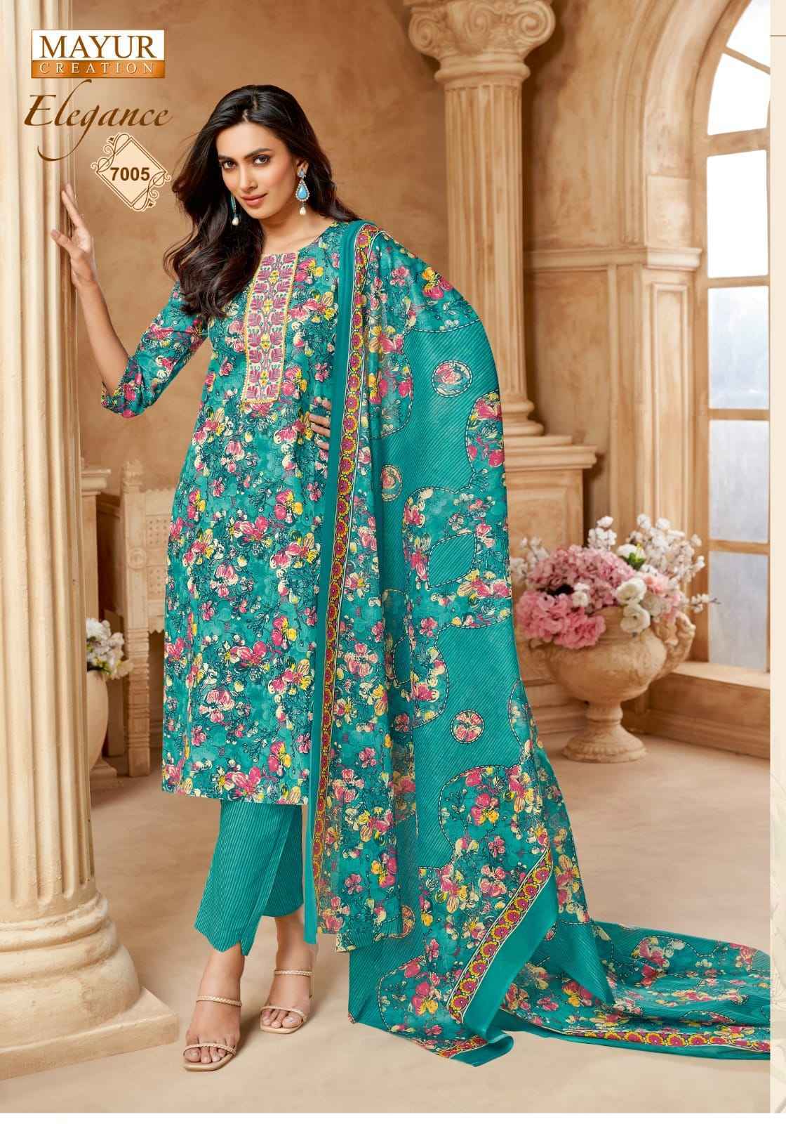 Mayur Creation Elegance Vol 7 Readymade Cotton Dress 10 pcs Catalogue