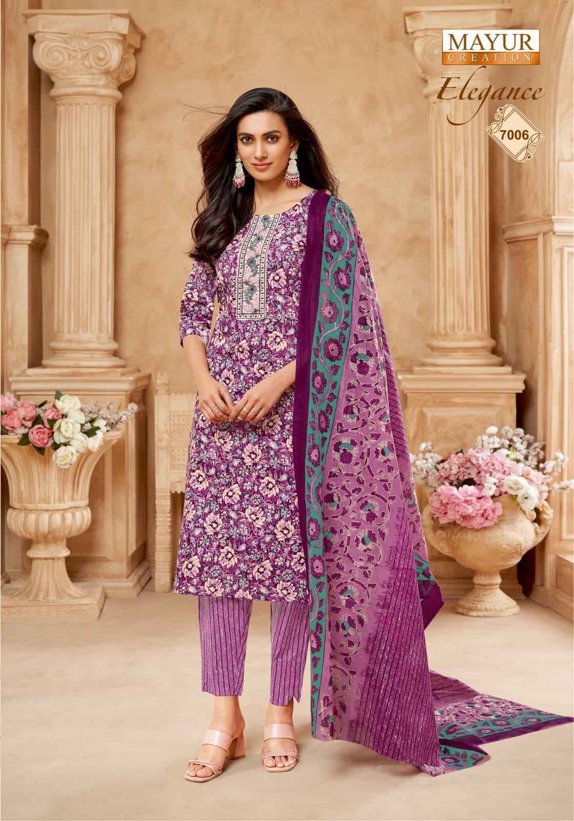 Mayur Creation Elegance Vol 7 Readymade Cotton Dress 10 pcs Catalogue