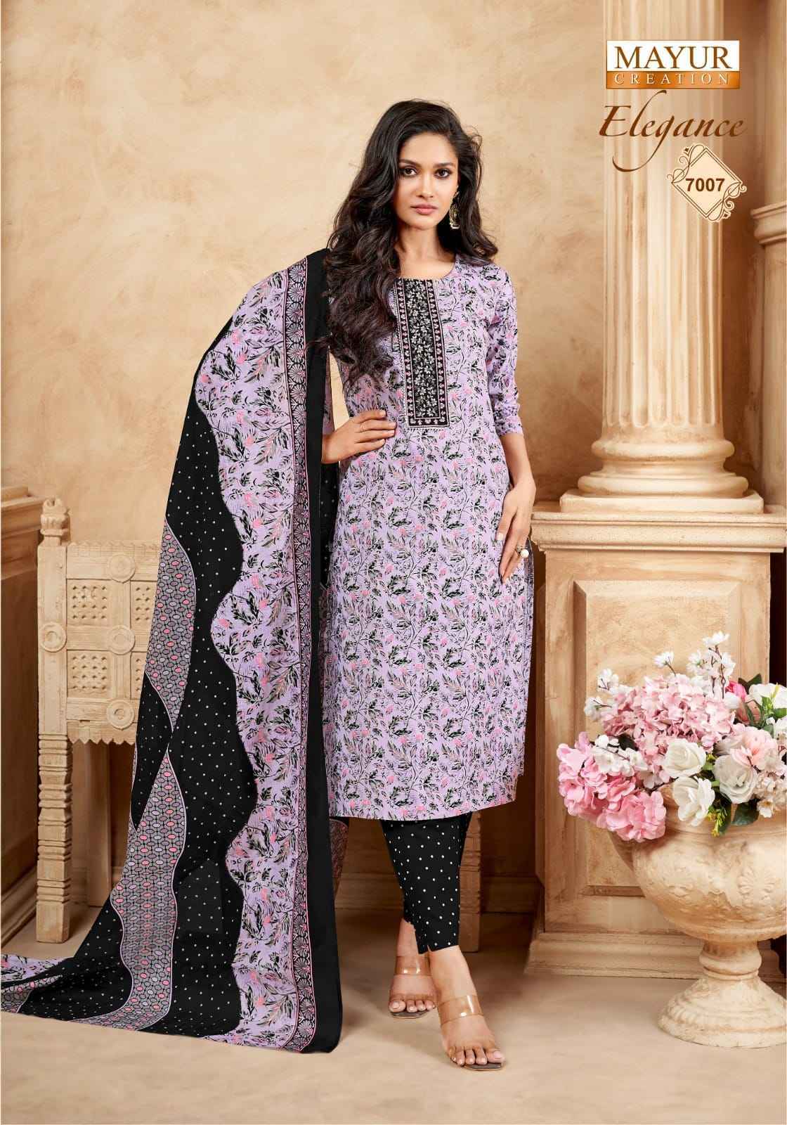 Mayur Creation Elegance Vol 7 Readymade Cotton Dress 10 pcs Catalogue