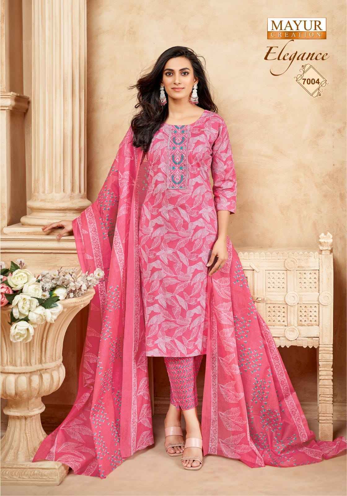 Mayur Creation Elegance Vol 7 Readymade Cotton Dress 10 pcs Catalogue