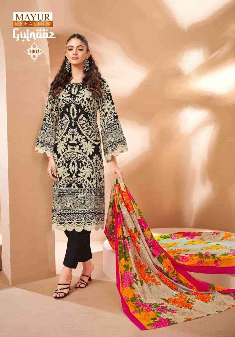 Mayur Creation Gulnaaz Vol-1 Cotton Dress Material (8 pcs Catalogue)