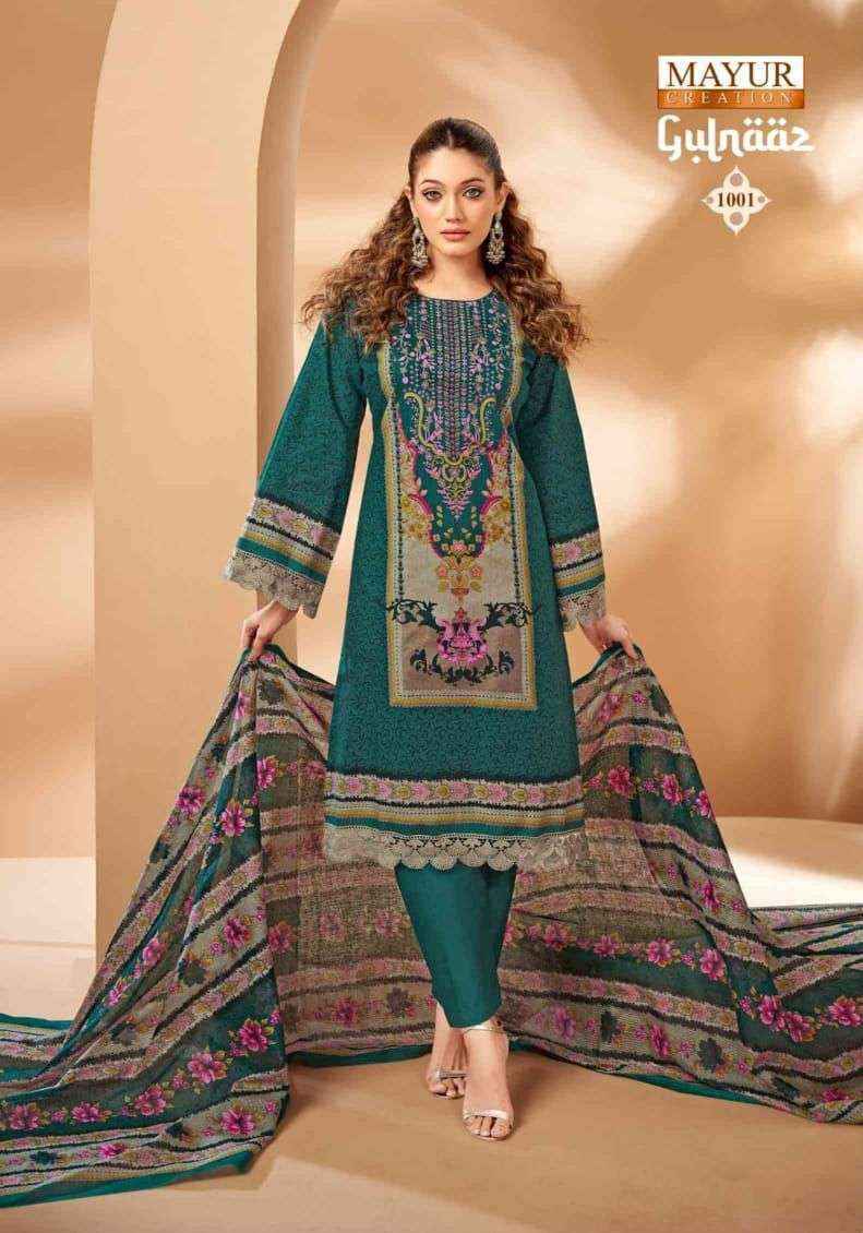 Mayur Creation Gulnaaz Vol-1 Cotton Dress Material (8 pcs Catalogue)