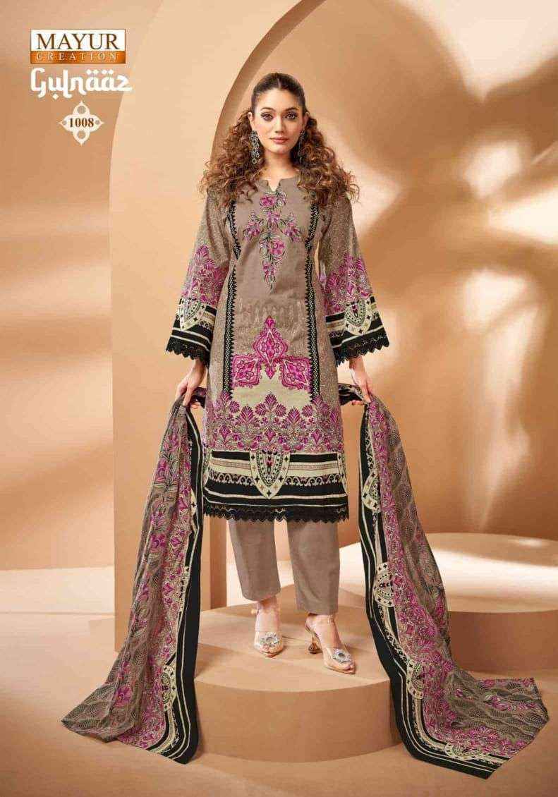 Mayur Creation Gulnaaz Vol-1 Cotton Dress Material (8 pcs Catalogue)