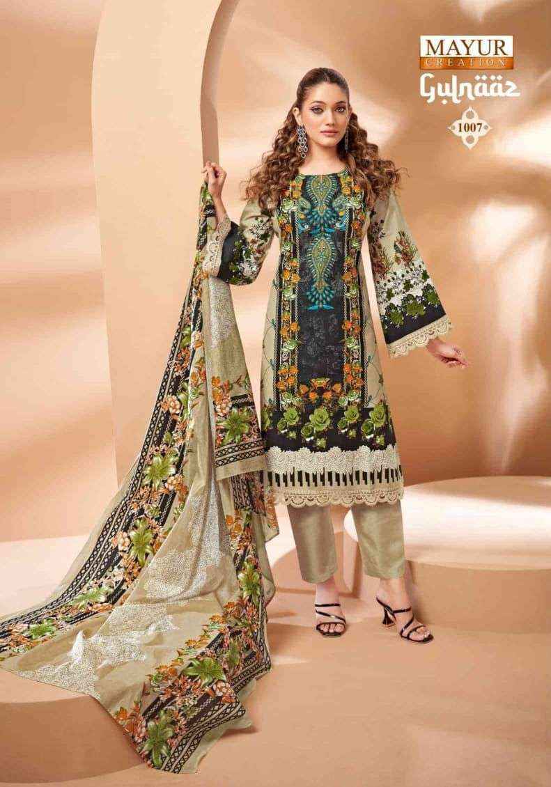 Mayur Creation Gulnaaz Vol-1 Cotton Dress Material (8 pcs Catalogue)