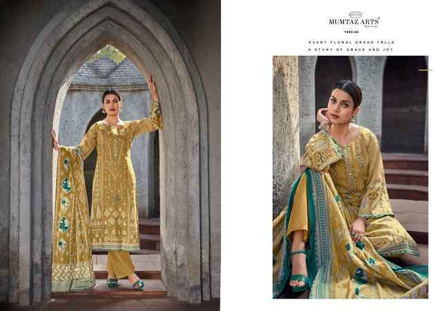 Mumtaz Arts Nimrit Jam Satin Dress Material (6 pcs Catalogue)