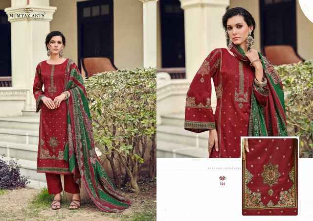 Mumtaz Arts Paradise Viscouse Lawn Dress Material (6 pcs Catalogue)