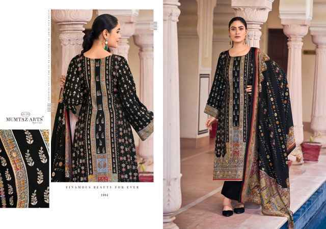 Mumtaz Arts Safarnama Viscouse Musline Dress Material (4 pcs catalogue)