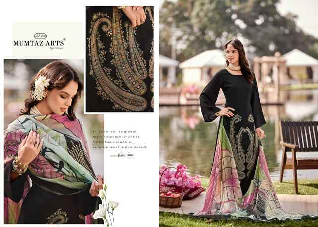 Mumtaz Arts Shehzaadi Viscouse Musline Dress Material (6 pcs Catalogue)