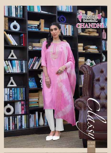 Mystic 9 Chandani Vol-1 Rayon Readymade Suit (8 pcs Catalogue)