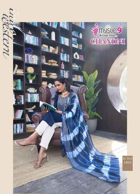 Mystic 9 Chandani Vol-1 Rayon Readymade Suit (8 pcs Catalogue)