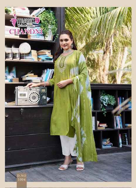 Mystic 9 Chandani Vol-1 Rayon Readymade Suit (8 pcs Catalogue)