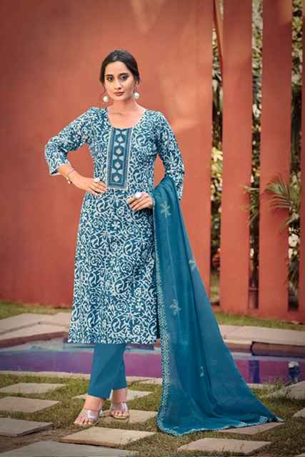 Ossm Batik Vol 5 Cotton Batik Kurti Combo 6 pcs Catalogue