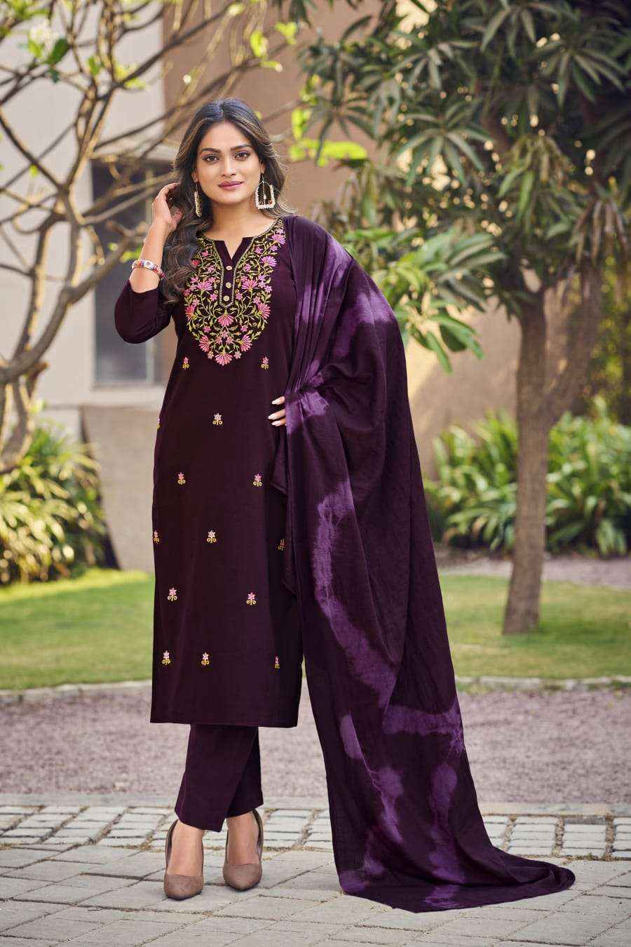 Ossm Sargam Cotton Readymade Suit (6 pcs Catalogue)