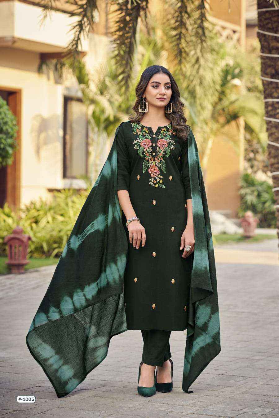 Ossm Sargam Cotton Readymade Suit (6 pcs Catalogue)