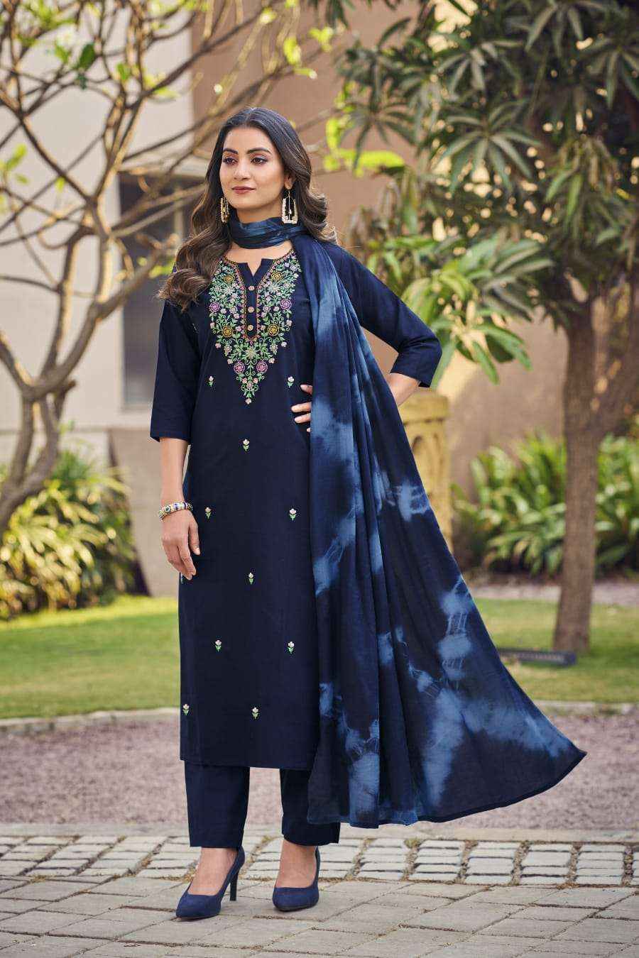 Ossm Sargam Cotton Readymade Suit (6 pcs Catalogue)