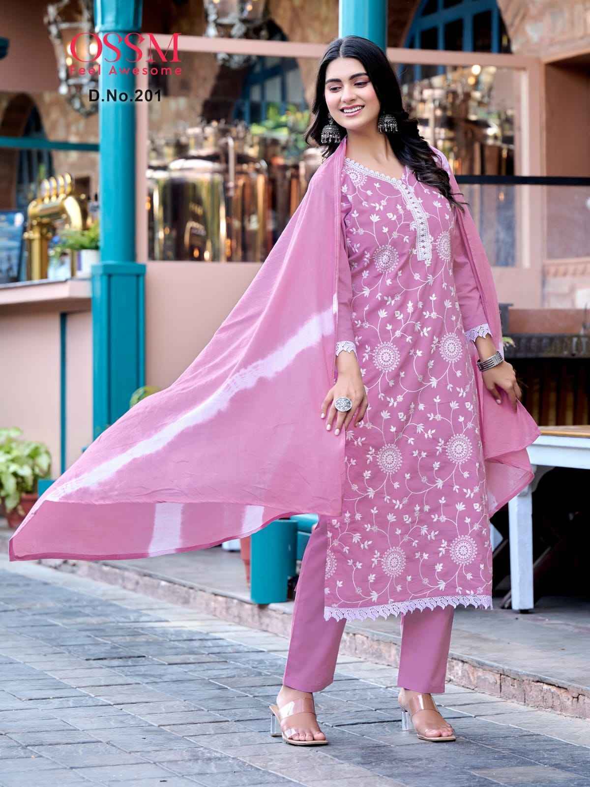 Ossm Summer Style Vol 2 Cotton Kurti Combo 6 Pc Catalogue