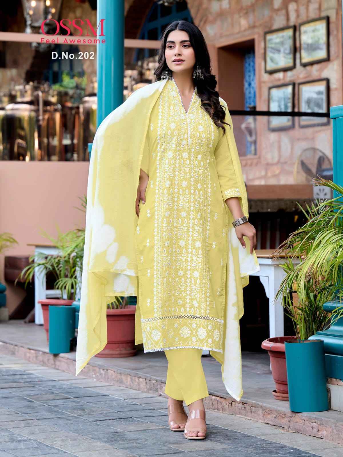 Ossm Summer Style Vol 2 Cotton Kurti Combo 6 Pc Catalogue