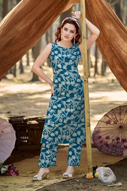 Ossm Summer Threads Vol-2 Cotton Co ord Set (6 pcs Catalogue)