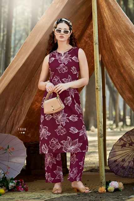 Ossm Summer Threads Vol-2 Cotton Co ord Set (6 pcs Catalogue)