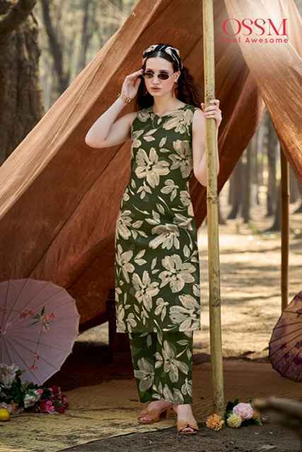 Ossm Summer Threads Vol-2 Cotton Co ord Set (6 pcs Catalogue)