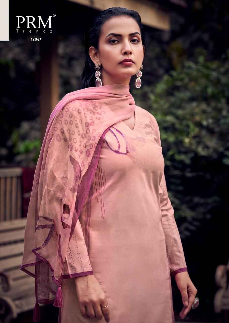PRM Trendz Aries Cotton Dress Material 6 pcs Catalogue