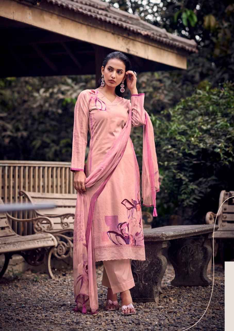 PRM Trendz Aries Cotton Dress Material 6 pcs Catalogue