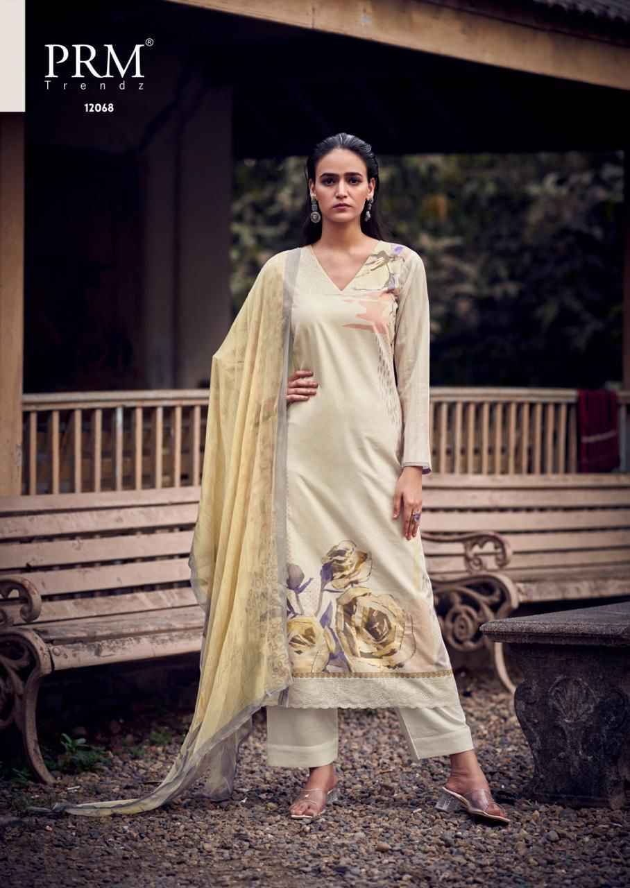 PRM Trendz Aries Cotton Dress Material 6 pcs Catalogue