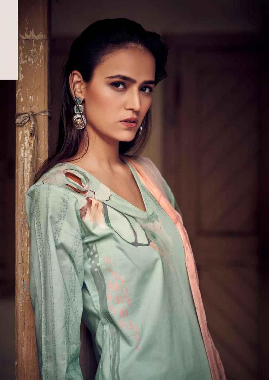 PRM Trendz Aries Cotton Dress Material 6 pcs Catalogue