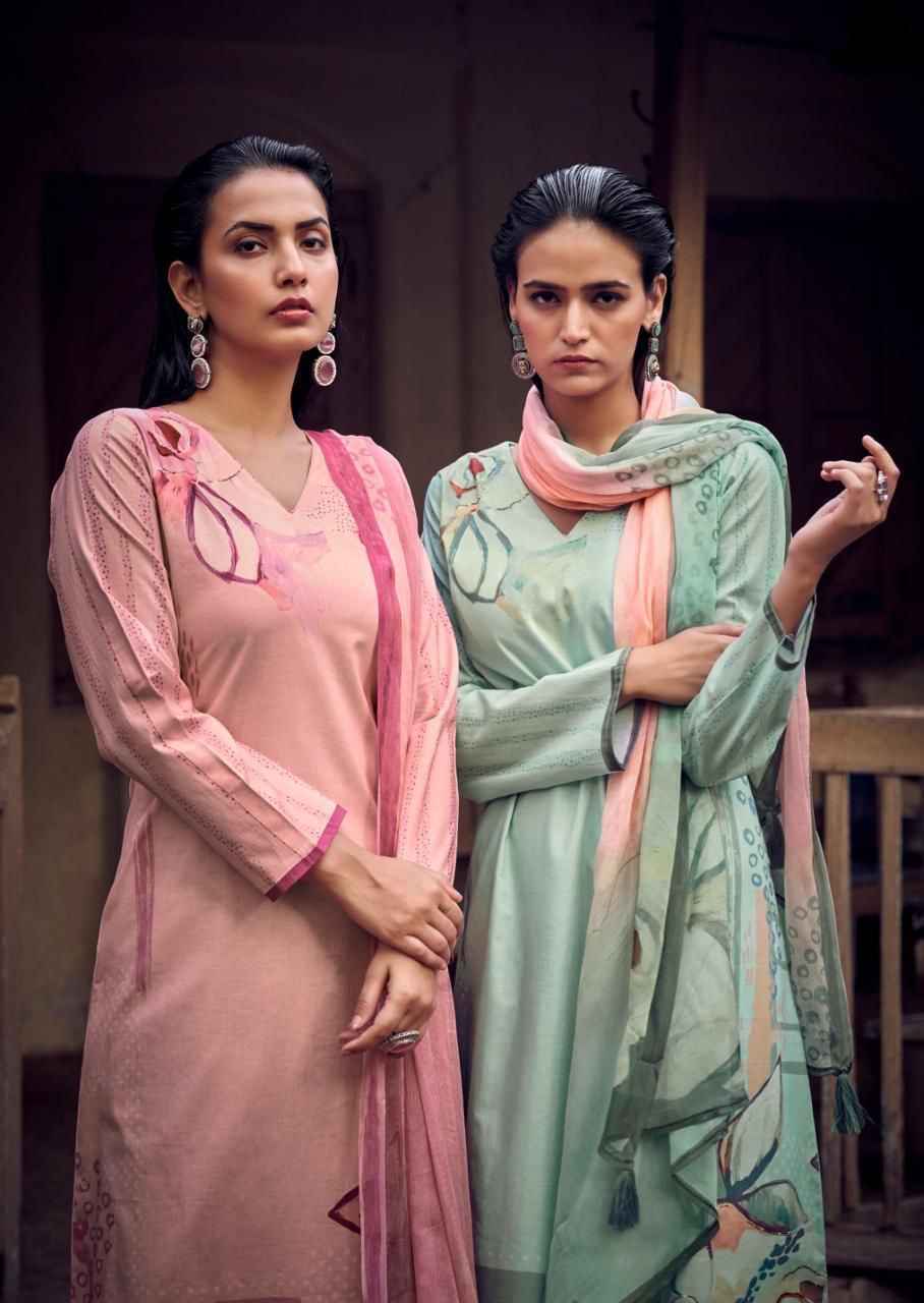 PRM Trendz Aries Cotton Dress Material 6 pcs Catalogue