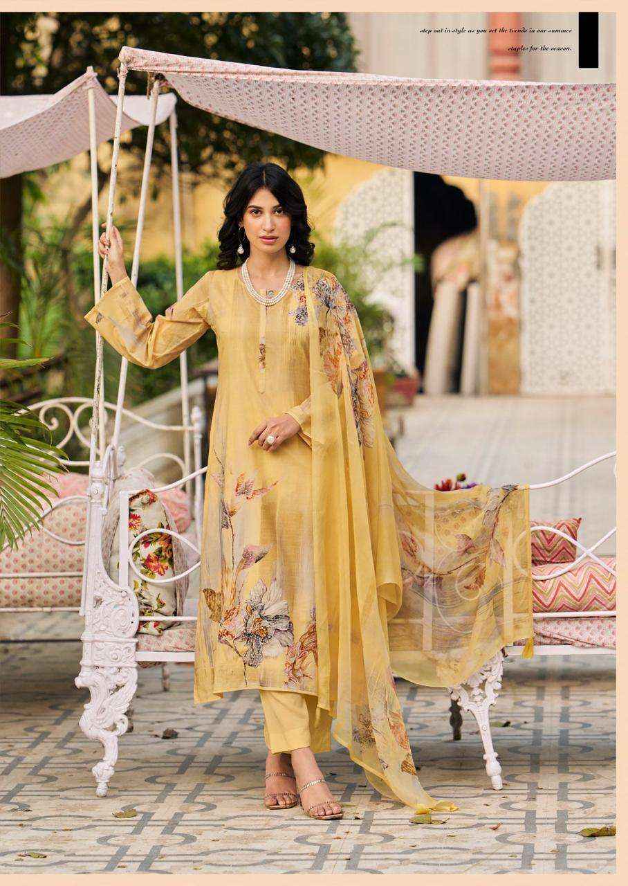 PRM Trendz Floris Lawn Cotton Dress Material 8 pcs Catalogue
