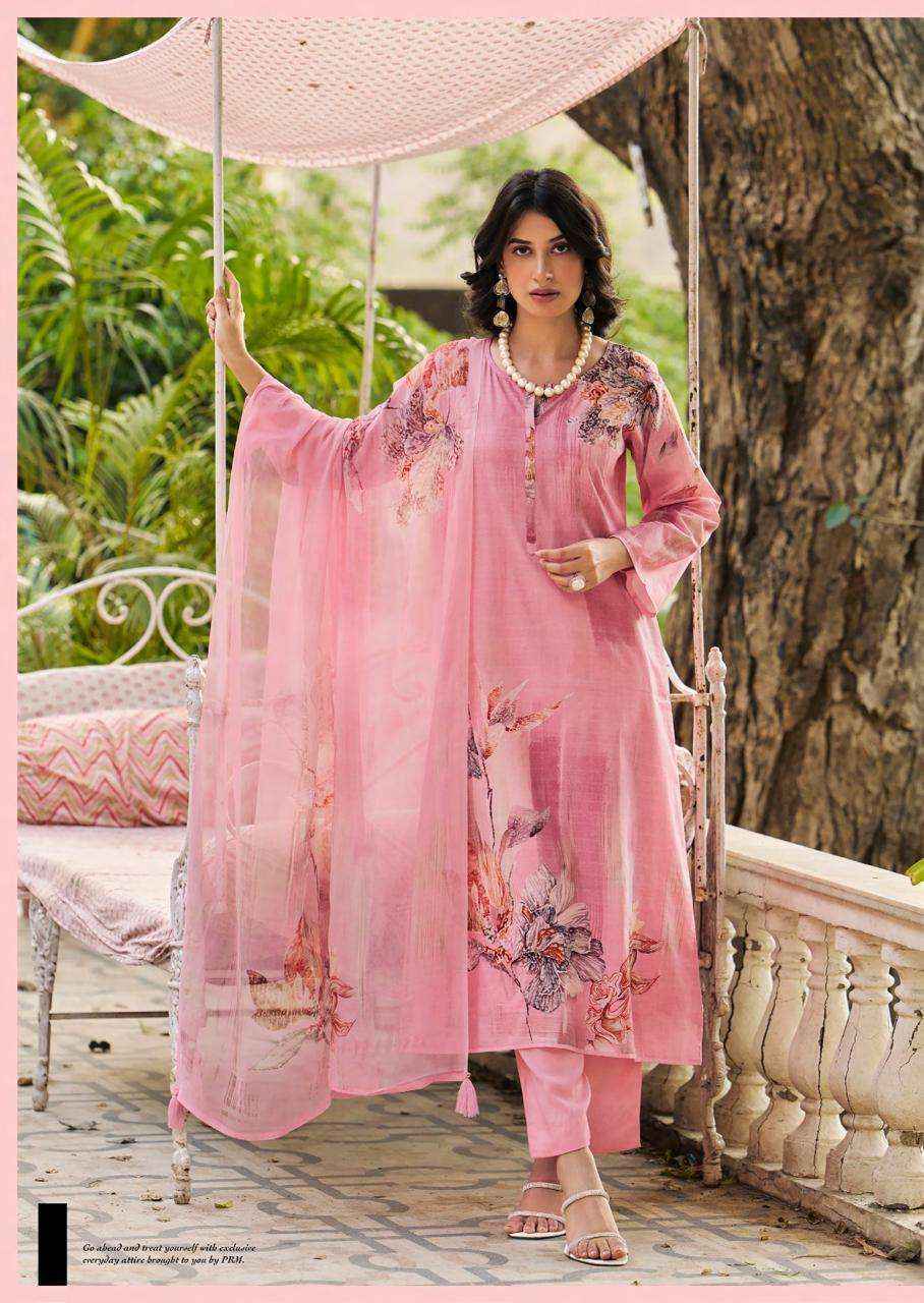 PRM Trendz Floris Lawn Cotton Dress Material 8 pcs Catalogue
