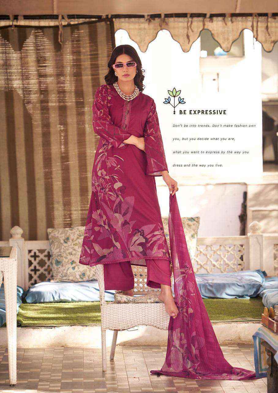 PRM Trendz Libaas Lawn Cotton Dress Material 6 pcs Catalogue