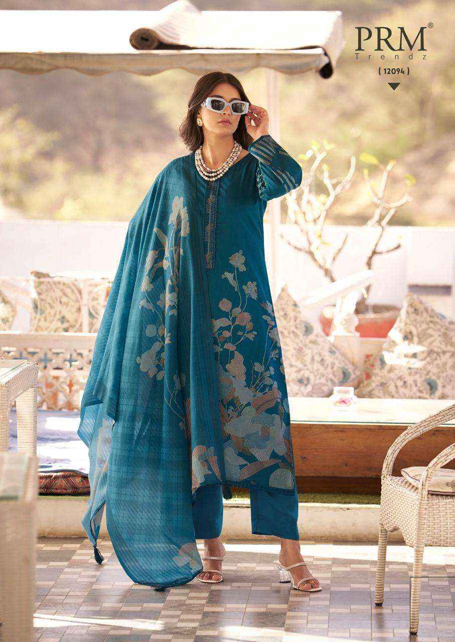 PRM Trendz Libaas Lawn Cotton Dress Material 6 pcs Catalogue