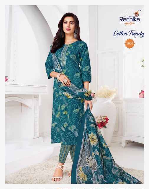 Radhika Lifestyle Cotton Trendy Vol 1 Cotton Kurti Combo 8 pcs Catalogue