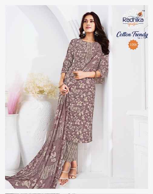 Radhika Lifestyle Cotton Trendy Vol 1 Cotton Kurti Combo 8 pcs Catalogue
