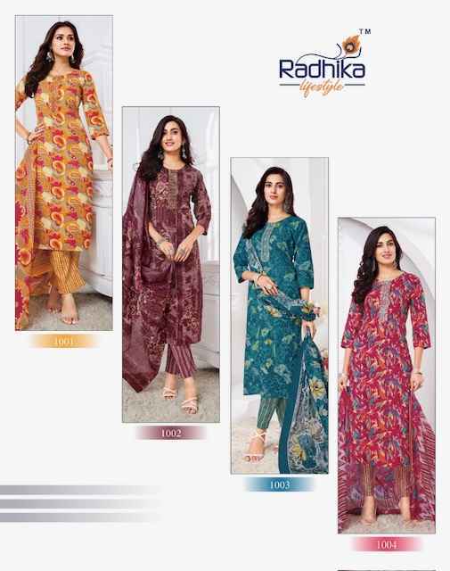 Radhika Lifestyle Cotton Trendy Vol 1 Cotton Kurti Combo 8 pcs Catalogue