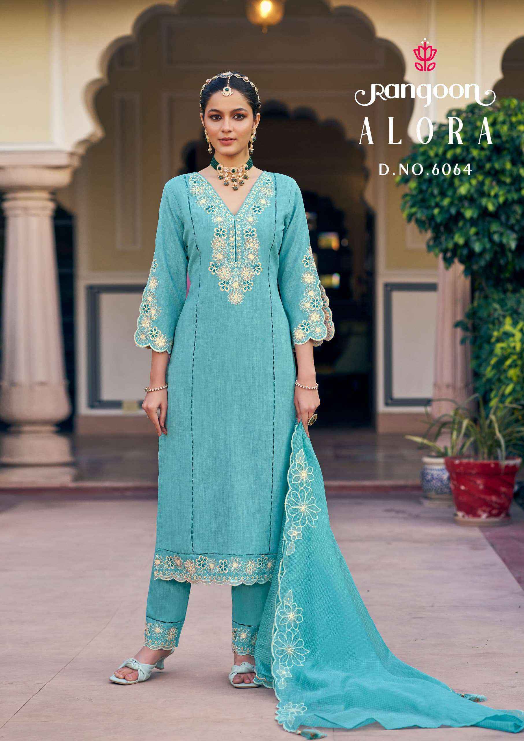 Rangoon Alora Cotton Readymade Suit (4 pcs Catalogue)