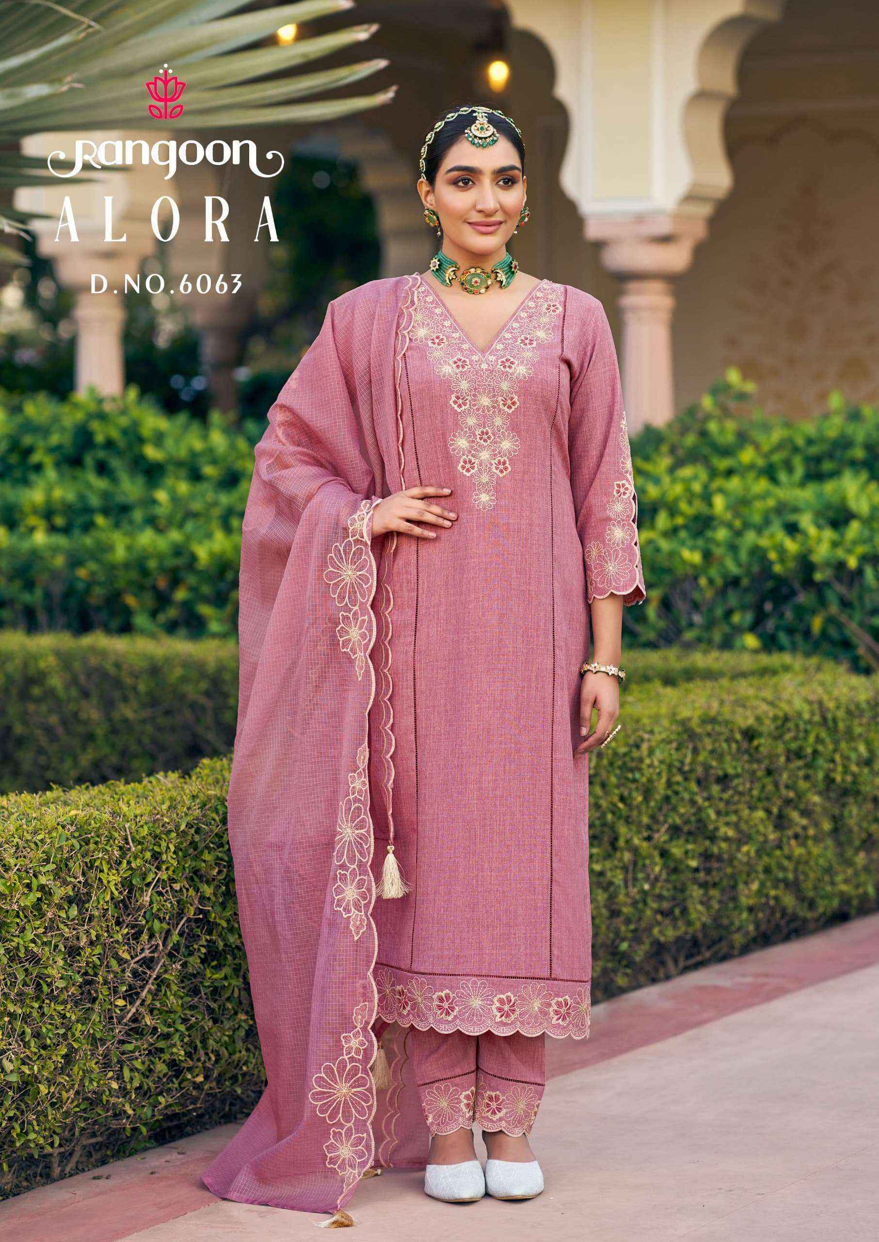 Rangoon Alora Cotton Readymade Suit (4 pcs Catalogue)