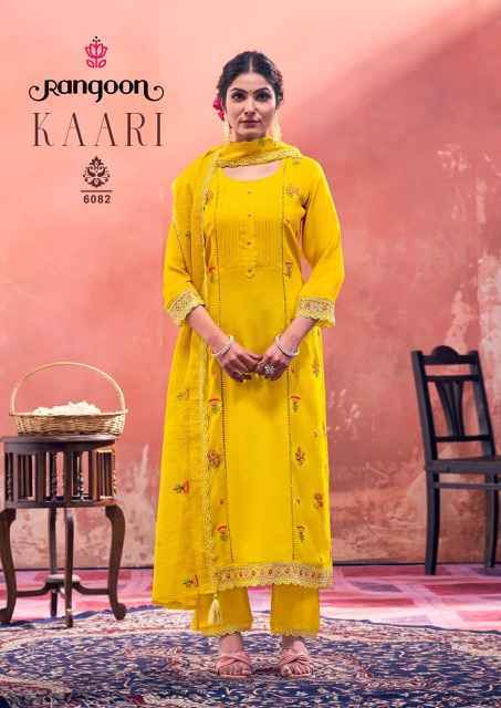 Rangoon Kaari Rayon Kurti Combo 4 pcs Catalogue