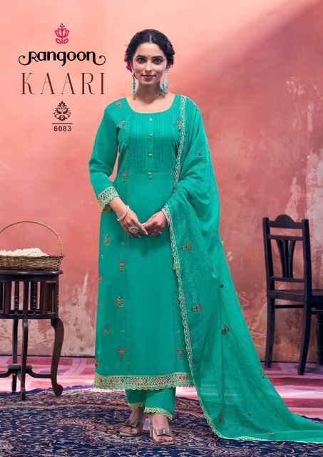 Rangoon Kaari Rayon Kurti Combo 4 pcs Catalogue