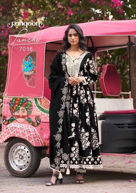 Rangoon Panchi Cotton Kurti Combo 6 pcs Catalogue
