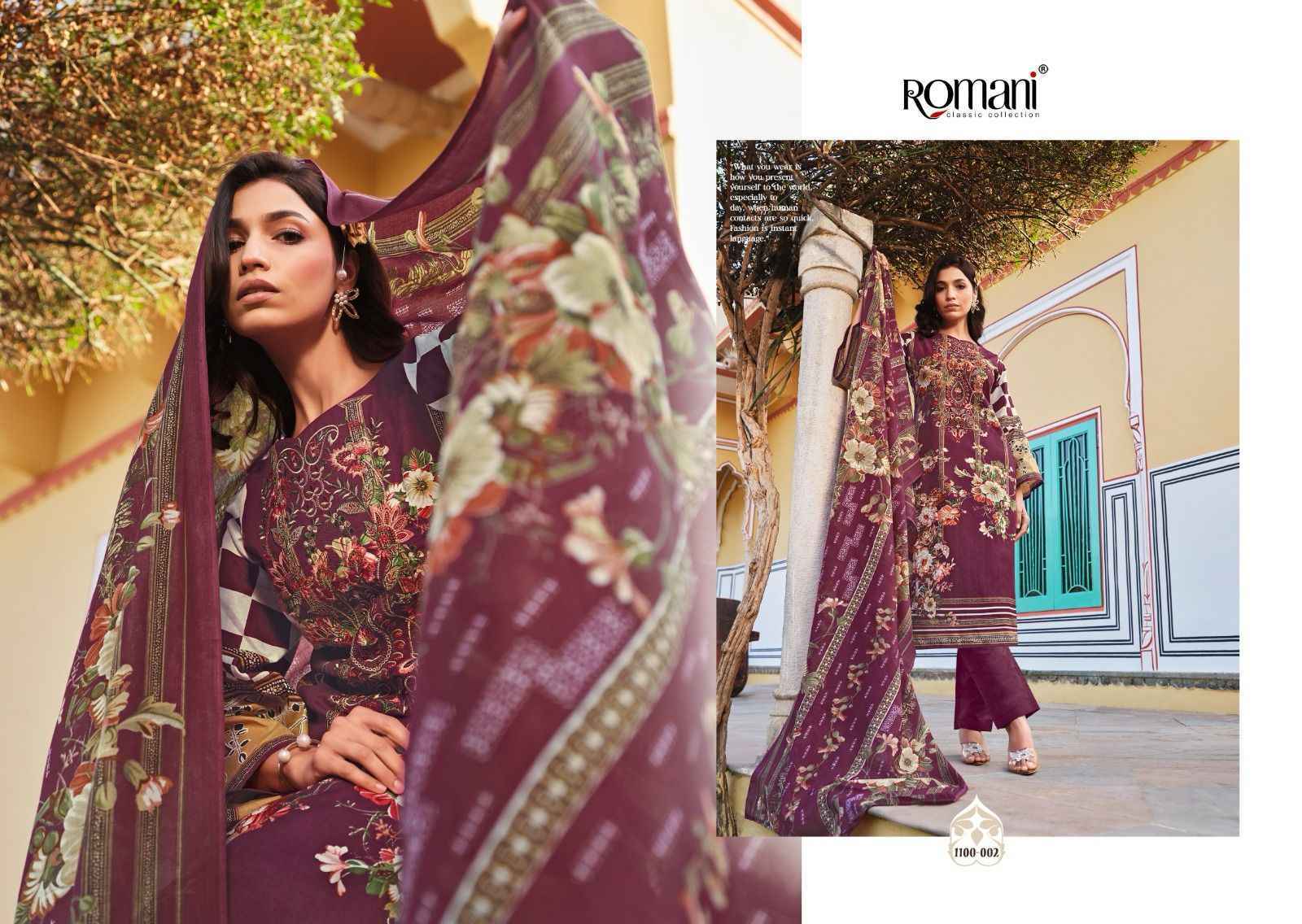 Romani Aarzu Vol -16 Cotton Dress Material (8 pcs Catalogue)