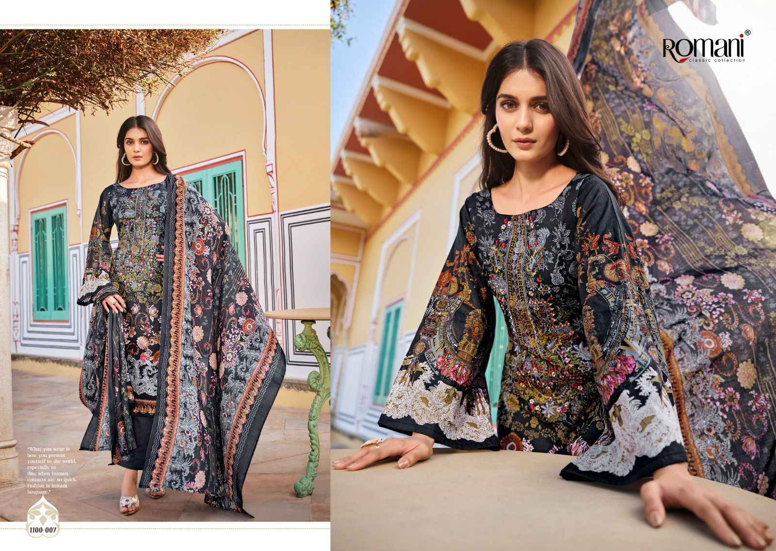 Romani Aarzu Vol -16 Cotton Dress Material (8 pcs Catalogue)