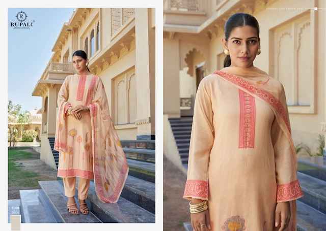 Rupali Fashion Priyali Viscouse Dress Material 6 pcs Catalogue
