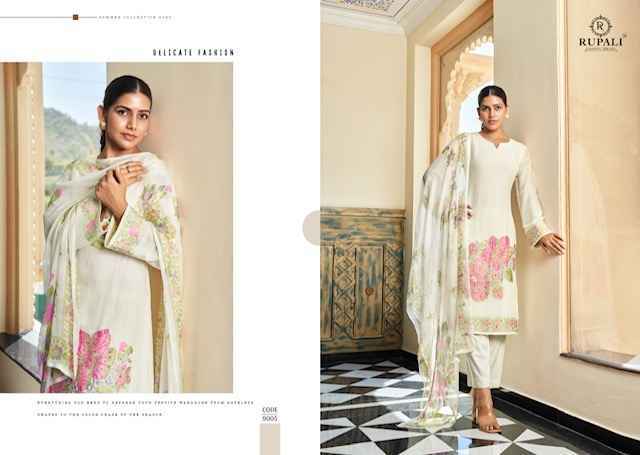 Rupali Fashion Priyali Viscouse Dress Material 6 pcs Catalogue